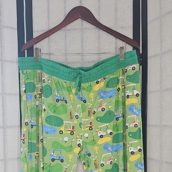 Little Sleepies Green Tractor Pajama Pants Size XXL - Picture 4 of 12